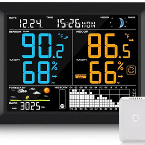Indoor outdoor weather station