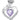 Halsband 925 Sterling Silver Hjärta (lila peridot)