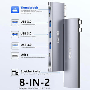 USB C Hub MacBook adapter SEK 250