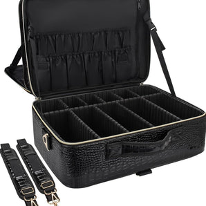 Extra large makeup bag 17 inches (Relavel)