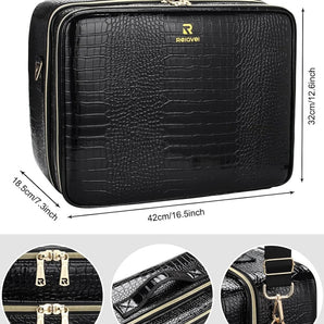 Extra large makeup bag 17 inches (Relavel)