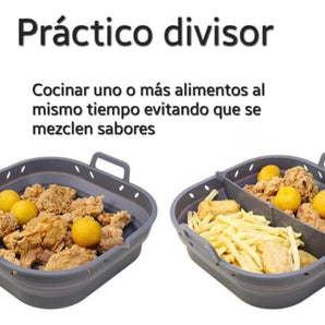 Reusable Air Fryer basket 20 cm with 3 accessories