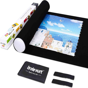 Puzzle mat fits up to 1500 pieces