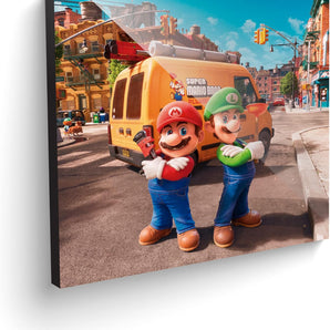 Mario Brothers paintings 4 pcs