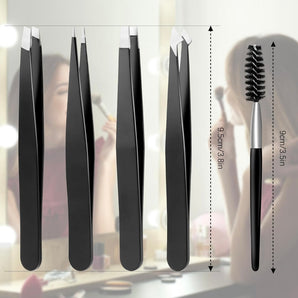 Eyebrow tweezers