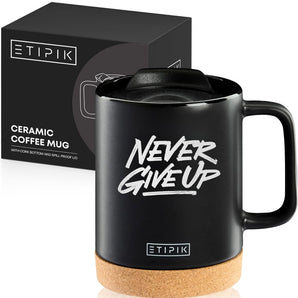 Coffee mug with motivational message