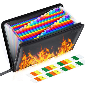 Fireproof folder for documents